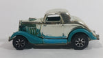 1995 Hot Wheels Speed Gleamer 3-Window '34 Turquoise Blue Chrome Die Cast Toy Car Hot Rod Vehicle