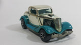 1995 Hot Wheels Speed Gleamer 3-Window '34 Turquoise Blue Chrome Die Cast Toy Car Hot Rod Vehicle