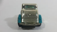 1995 Hot Wheels Speed Gleamer 3-Window '34 Turquoise Blue Chrome Die Cast Toy Car Hot Rod Vehicle