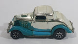 1995 Hot Wheels Speed Gleamer 3-Window '34 Turquoise Blue Chrome Die Cast Toy Car Hot Rod Vehicle