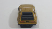 2010 Hot Wheels '81 DeLorean DMC-12 Brushed Metalflake Gold Bronze Die Cast Toy Car Vehicle