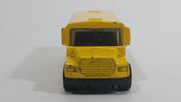 1998 Hot Wheels Mixed Signals School Bus Yellow Die Cast Toy Car Vehicle