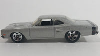 2008 Hot Wheels '69 Dodge Coronet Super Bee Metalflake Silver Die Cast Toy Muscle Car Vehicle