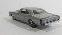 2008 Hot Wheels '69 Dodge Coronet Super Bee Metalflake Silver Die Cast Toy Muscle Car Vehicle