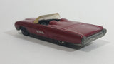 2005 Hot Wheels Muscle Mania '63 T-Birds Metalflake Dark Red Convertible Die Cast Toy Car Vehicle