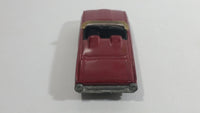 2005 Hot Wheels Muscle Mania '63 T-Birds Metalflake Dark Red Convertible Die Cast Toy Car Vehicle