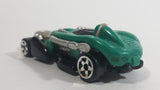 2002 Hot Wheels Saltflat Racer Green Die Cast Toy Car Vehicle McDonald's Happy Meal