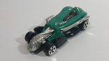 2002 Hot Wheels Saltflat Racer Green Die Cast Toy Car Vehicle McDonald's Happy Meal