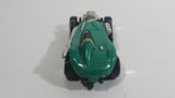 2002 Hot Wheels Saltflat Racer Green Die Cast Toy Car Vehicle McDonald's Happy Meal