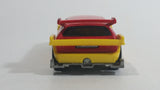 2010 Hot Wheels Hot Tunerz Flight 03 Red with Yellow Trim Die Cast Toy Car Vehicle