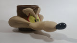 1992 Warner Bros. Looney Tunes Wile E. Coyote Plastic Coffee Cup Mug Cartoon Collectible