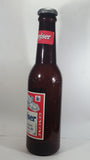 Budweiser King of Beers Huge Large 23" Tall Plastic Beer Bottle Coin Bank Collectible