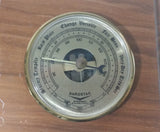 Barostar Laser Engraved Wood Weather Station Barometer Humidity