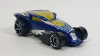 2006 Hot Wheels Brutalistic Blue Die Cast Toy Car Vehicle McDonalds Happy Meal with Pop Up Rear End