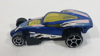 2006 Hot Wheels Brutalistic Blue Die Cast Toy Car Vehicle McDonalds Happy Meal with Pop Up Rear End