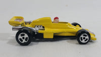 Vintage Soma Super Wheels Formula One Peter Yellow #6 Die Cast Toy Race Car Vehicle