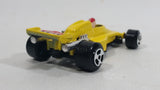 Vintage Soma Super Wheels Formula One Peter Yellow #6 Die Cast Toy Race Car Vehicle