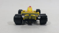 Vintage Soma Super Wheels Formula One Peter Yellow #6 Die Cast Toy Race Car Vehicle