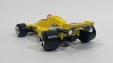 Vintage Soma Super Wheels Formula One Peter Yellow #6 Die Cast Toy Race Car Vehicle