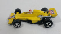 Vintage Soma Super Wheels Formula One Peter Yellow #6 Die Cast Toy Race Car Vehicle