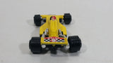 Vintage Soma Super Wheels Formula One Peter Yellow #6 Die Cast Toy Race Car Vehicle