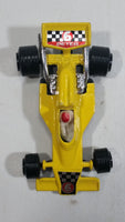 Vintage Soma Super Wheels Formula One Peter Yellow #6 Die Cast Toy Race Car Vehicle