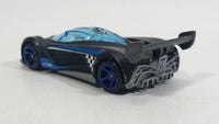 2013 Hot Wheels World Race Mazda Furai Black Die Cast Toy Concept Car Vehicle