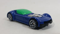 2009 Hot Wheels Ballistik Blue and Green Die Cast Toy Car Vehicle McDonald's Happy Meal