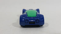 2009 Hot Wheels Ballistik Blue and Green Die Cast Toy Car Vehicle McDonald's Happy Meal