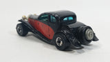 1981 Hot Wheels '37 Bugatti Black Red Die Cast Toy Classic Luxury Car Vehicle