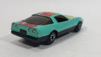 Yatming Chevrolet Corvette C4 Light Blue No. 809 Die Cast Toy Car Vehicle