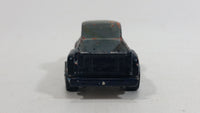 1977 Hot Wheels Flying Colors '56 Hi-Tail Hauler Orange (Painted Dark Blue Black) Ford Pickup Truck Die Cast Toy Car Vehicle BW Hong Kong