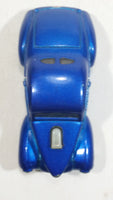 2009 Hot Wheels Custom 41 Willys Coupe Metalflake Blue Die Cast Toy Classic Car Vehicle