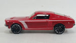 2010 Hot Wheels Night Burnerz 1967 Ford Mustang Red Die Cast Toy Muscle Car Vehicle