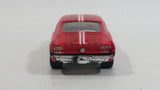 2010 Hot Wheels Night Burnerz 1967 Ford Mustang Red Die Cast Toy Muscle Car Vehicle