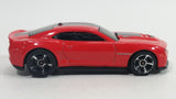 2012 Hot Wheels '12 Camaro ZL-1 Red Die Cast Toy Car Vehicle