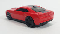 2012 Hot Wheels '12 Camaro ZL-1 Red Die Cast Toy Car Vehicle