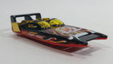 2015 Hot Wheels City Rescue H2GO Black Red Gold Die Cast Toy Speed Boat Watercraft Vehicle