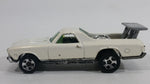 2000 Hot Wheels First Editions 68 El Camino Pearl White Die Cast Toy Muscle Car Vehicle