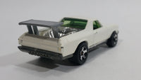 2000 Hot Wheels First Editions 68 El Camino Pearl White Die Cast Toy Muscle Car Vehicle