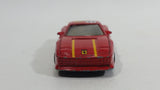 Yatming Ferrari Testarossa No. 8911 Red Die Cast Toy Exotic Dream Car Vehicle