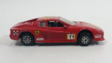 Yatming Ferrari Testarossa No. 8911 Red Die Cast Toy Exotic Dream Car Vehicle