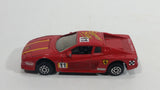 Yatming Ferrari Testarossa No. 8911 Red Die Cast Toy Exotic Dream Car Vehicle