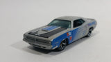 2013 Hot Wheels Workshop Performance '70 Plymouth AAR Cuda Metallic Grey Die Cast Toy Muscle Car Vehicle