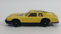 Unknown Brand Light Yellow "Huffman Racing" #23 Die Cast Toy Car Vehicle