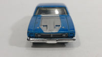 2010 Hot Wheels All Stars '73 Ford Falcon XB Metallic Blue Die Cast Toy Muscle Car Vehicle