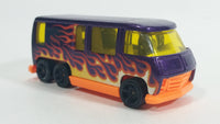 2012 Hot Wheels Heat Fleet GMC Motorhome Metalflake Purple Die Cast Toy Car Recreational Vehicle