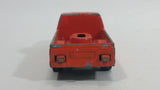 Rare Vintage Majorette Camping Car Truck Orange Die Cast Toy Car Vehicle No. 278 1/60 Scale