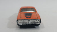 2010 Hot Wheels '71 Dodge Charger Orange Die Cast Toy Muscle Car Vehicle