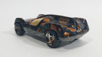 1998 Hot Wheels Tech Tones Speed Machine Black Die Cast Toy Car Vehicle